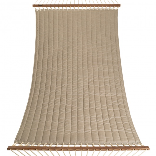 Large Sunbrella Quilted Hammock - Cast Ash