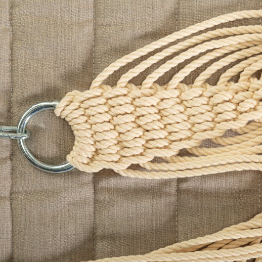 Large Sunbrella Quilted Hammock - Cast Ash