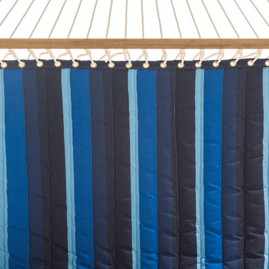 Large Sunbrella Quilted Hammock - Gateway Indigo