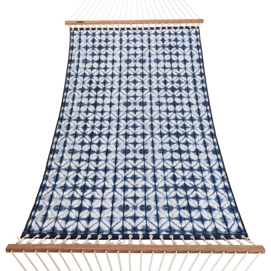 Large Sunbrella Quilted Hammock - Midori Indigo