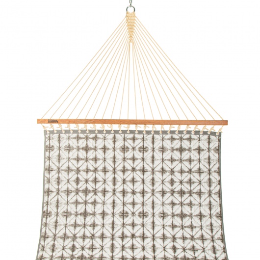 Large Sunbrella Quilted Hammock - Midori Stone