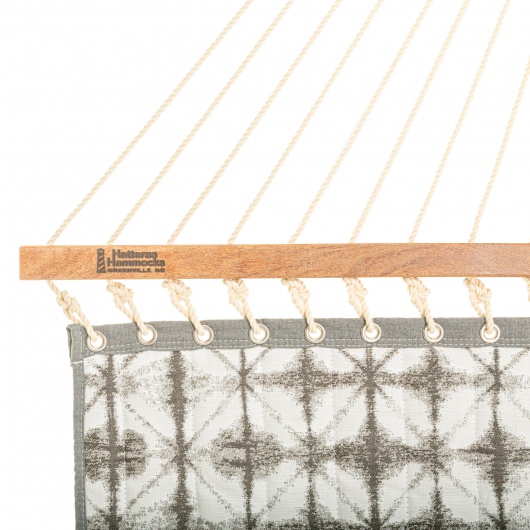 Large Sunbrella Quilted Hammock - Midori Stone