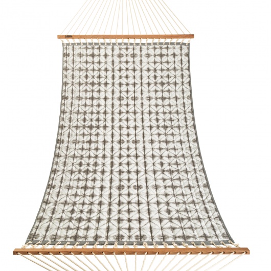 Large Sunbrella Quilted Hammock - Midori Stone