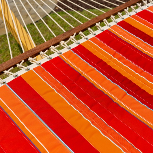 Large Sunbrella Quilted Hammock - Expand Tamale