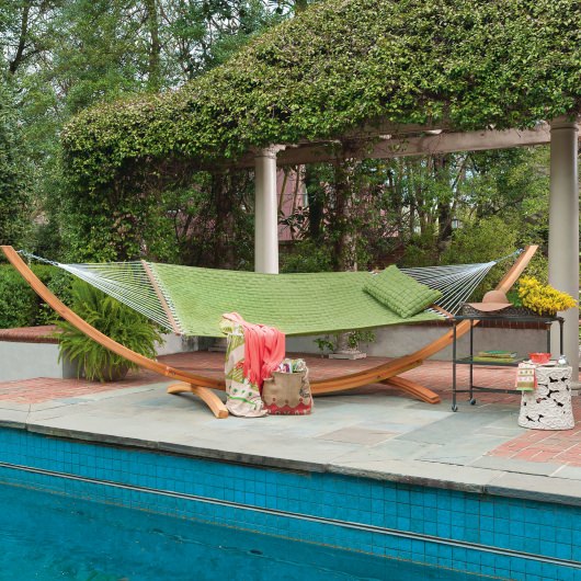 Soft Weave Hammock - Light Green
