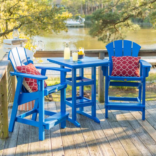 DURAWOOD® 3 Piece Sunrise Counter Height Set