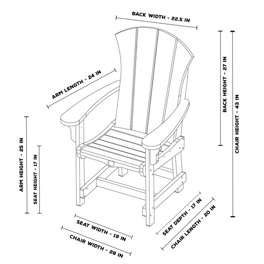 DURAWOOD® Sunrise Dining Chair with Arms