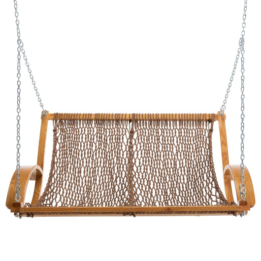 Bent Oak Double DURACORD® Rope Swing - Antique Brown