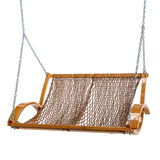 Bent Oak Double DURACORD® Rope Swing - Antique Brown