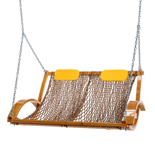 Bent Oak Double DURACORD® Rope Swing - Antique Brown