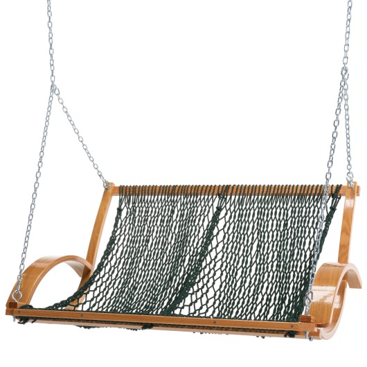 Bent Oak Double DURACORD® Rope Swing - Green