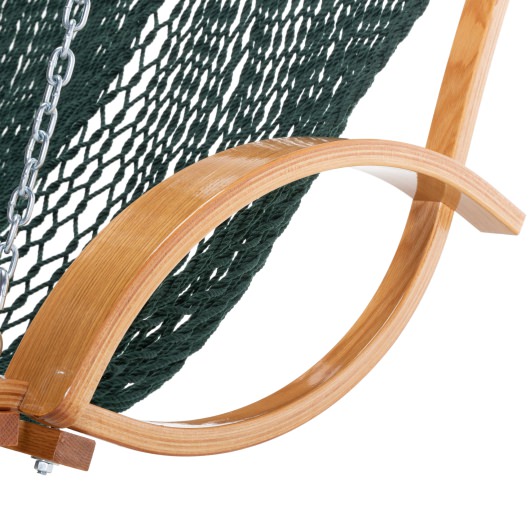 Bent Oak Double DURACORD® Rope Swing - Green