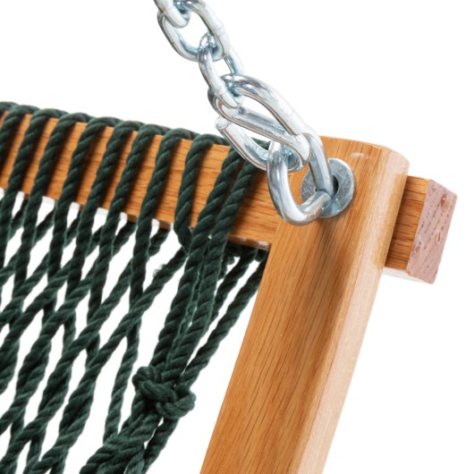 Bent Oak Double DURACORD® Rope Swing - Green