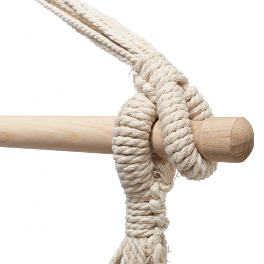 Single Quick Dry Fabric Swing - Neutral Stripe