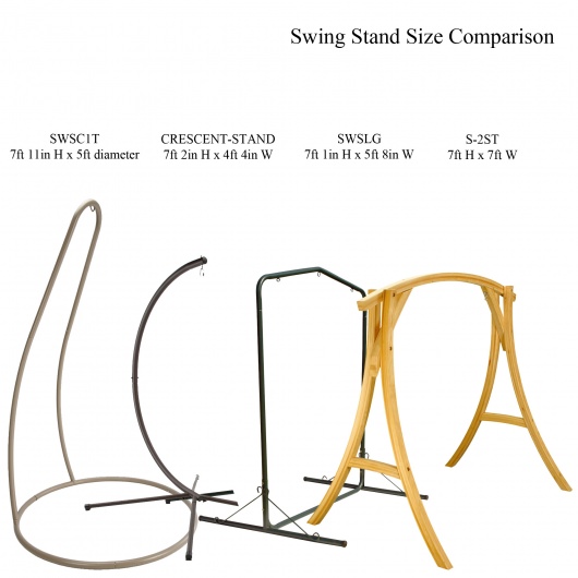 Metal Swing Stand - Green