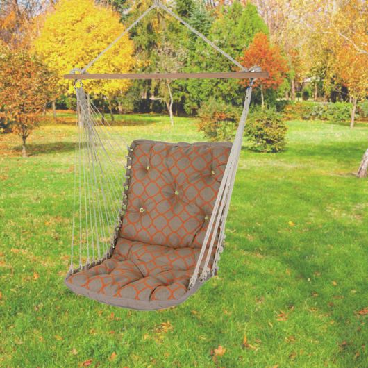 Premium Sunbrella Tufted Single Swing - Accord Koi