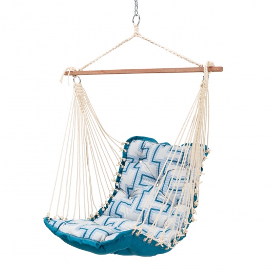 Tufted Sunbrella Single Swing - Resonate Atlantis