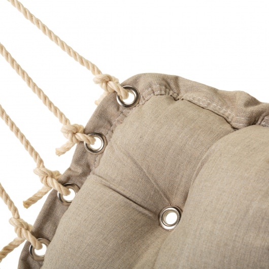 Tufted Sunbrella Single Swing - Cast Ash