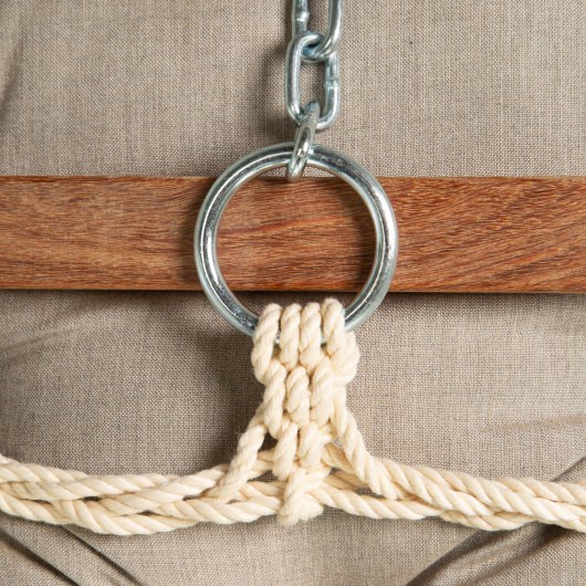 Tufted Sunbrella Single Swing - Cast Ash