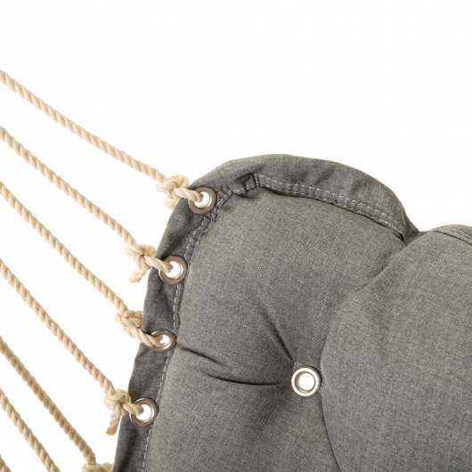 Tufted Sunbrella Single Swing - Cast Slate