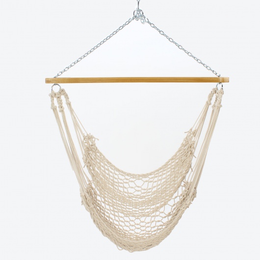 Single Cotton Rope Swing