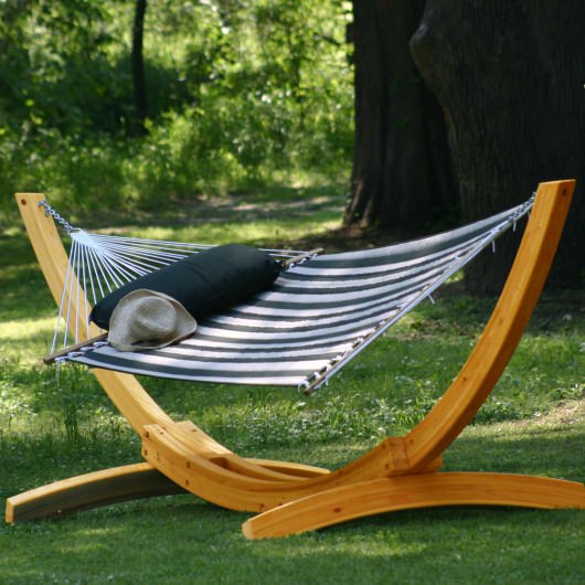 ROMAN ARC® Deluxe Cypress Hammock Stand