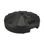 16 in. Round Fillable Resin Umbrella Base