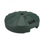 16 in. Round Fillable Resin Umbrella Base
