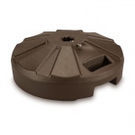 16 in. Round Fillable Resin Umbrella Base