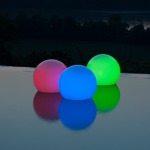 LED Color Changing Floating Orbs