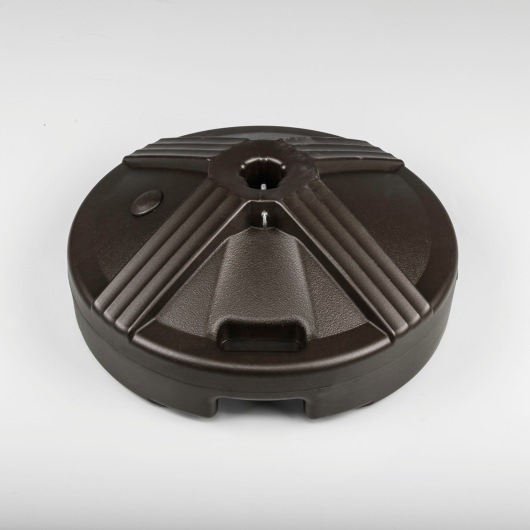 16 in. Resin Coated 50 lb. Concrete Filled Umbrella Base