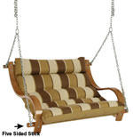 Five Sided bar for Deluxe Double Cushioned Swing Long 60 inches