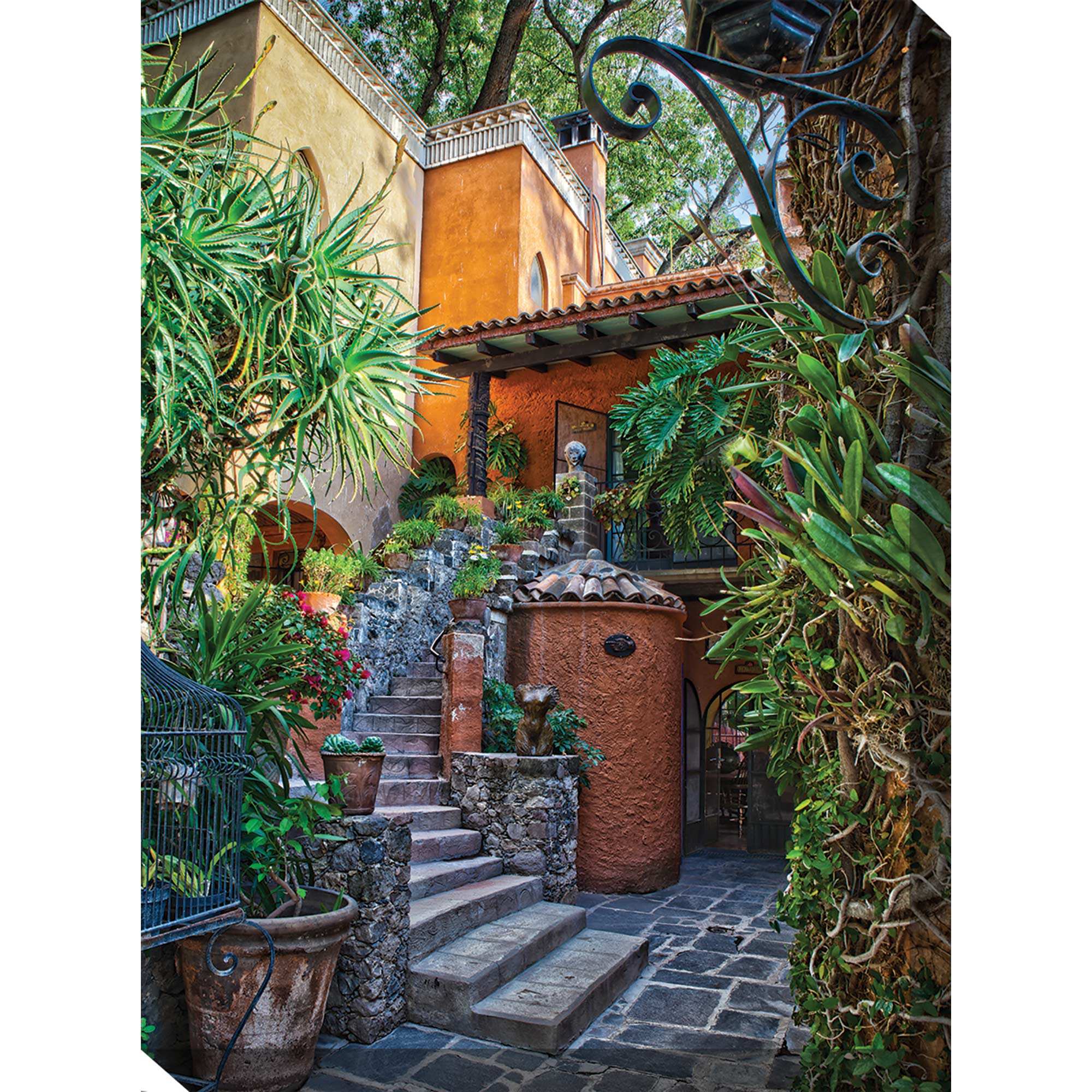 Casa courtyard outdoor wall art piece by West of the Wind OU73355