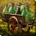 Vino Carrello Outdoor Wall Art