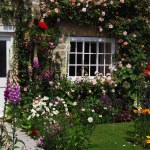 Cottage Garden Outdoor Wall Art