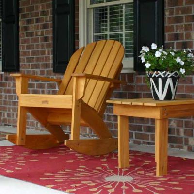 Adirondack Rocker - Honey Gold