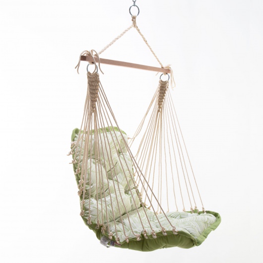 Tufted Sunbrella Single Swing Banana Leaf TSSBANLEAF Hatteras