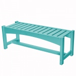 DURAWOOD® Poly Dining Bench - Turquoise