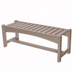 DURAWOOD® Poly Dining Bench - Weatherwood
