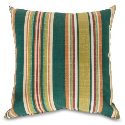 Baldwin Stripe Outdoor Throw Pillow 19 in. x 19 in. Square