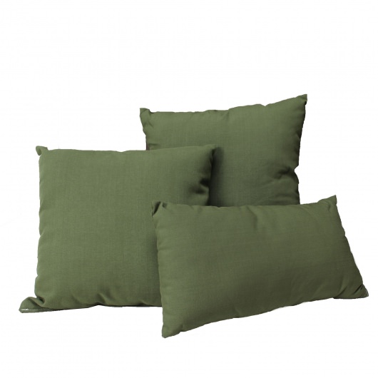 Leaf Green Outdoor Throw Pillow