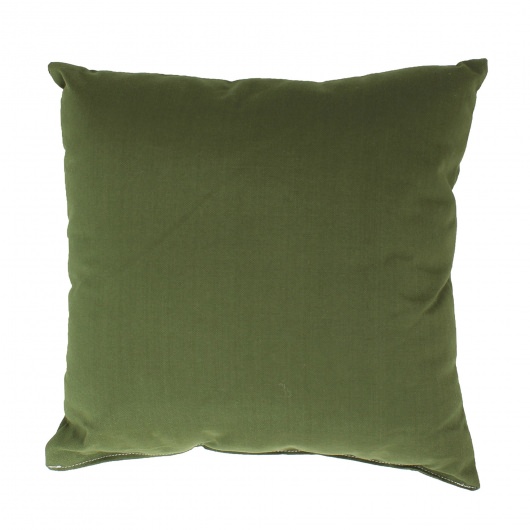 Leaf Green Outdoor Throw Pillow 19 in. x 19 in. Square
