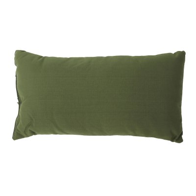 Leaf Green Outdoor Throw Pillow 19 in. x 10 in. Rectangle/Lumbar