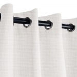 Sunbrella Canvas Canvas Outdoor Curtain with Grommets