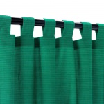 Sunbrella® Canvas Forest Green with Tabs - 50 in. x 84 in.