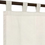 Sunbrella® Canvas Natural with Tabs - 50 in. x 96 in. w/ Stabilizing Grommets