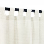 Sunbrella Canvas Natural Outdoor Curtain with Grommets