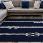 Capri Ropes Indoor/Outdoor Rug - Navy