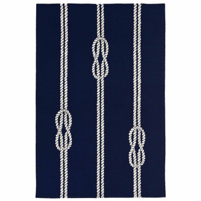 Capri Ropes Indoor/Outdoor Rug - Navy