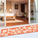 Capri Starfish Indoor/Outdoor Rug - Coral